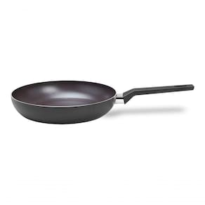 Frigideira 28 Cm 2,55 L Antiaderente Mineral Resist Cinza Linha Ceramic Life Preserve Brinox Cinza
