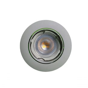 Spot Embutir Movel Redondo Mr16 - Com Lampada 75w Cor Produto Branco Voltagem 220v