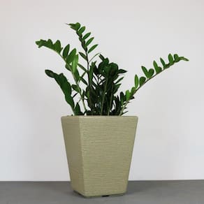 Vaso Terra Trapézio 30 X 35 Cm Cor 11 - Granito Areia