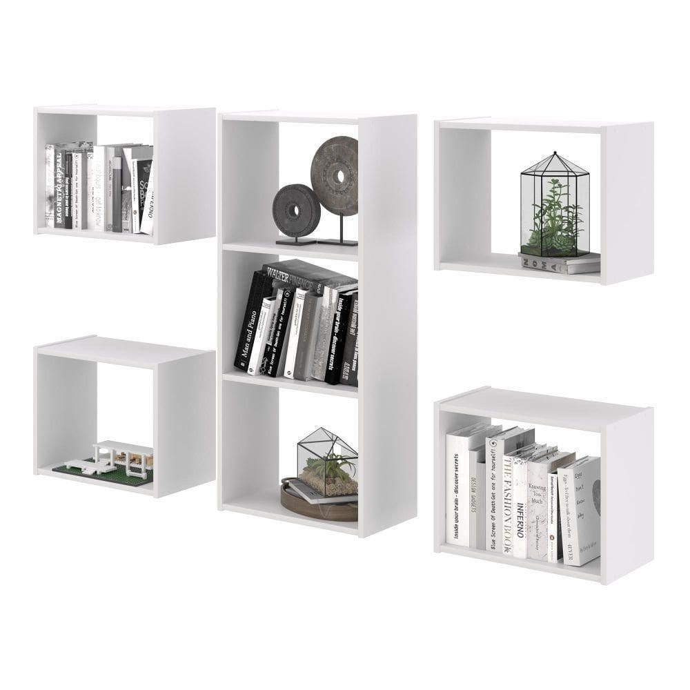 Conjunto De 7 Nichos Orlando Branco