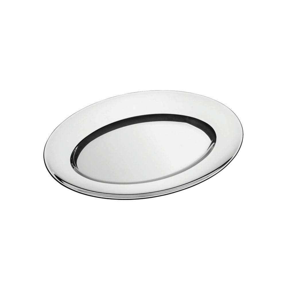 Travessa Rasa Tramontina Buena Em Aço Inox 25x17 Cm Tramontina