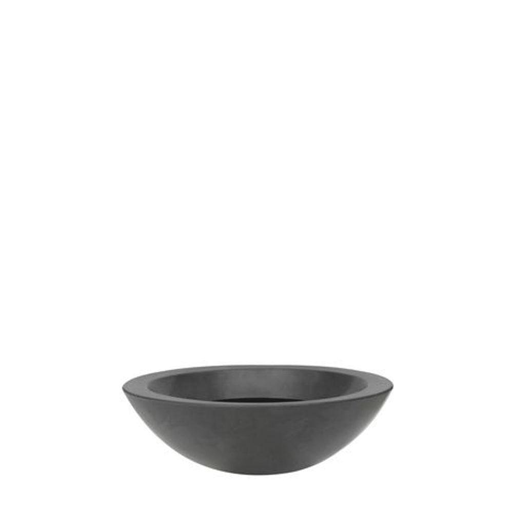 Vaso Verona Bowl 36 X 12 Cm Cor 18 - Antique Preto