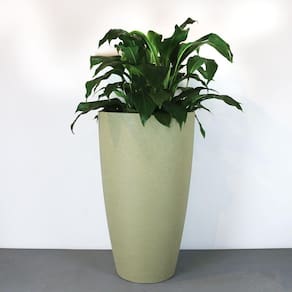 Vaso Malta Cone 43 X 76 Cm Cor 11 - Granito Areia