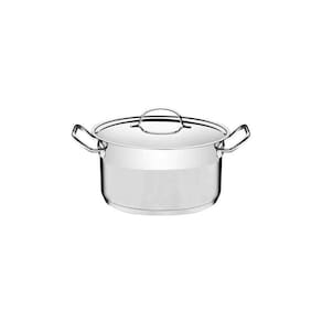 Caçarola Funda Professional Tramontina Em Aço Inox Com Fundo Triplo ø 28cm Tramontina