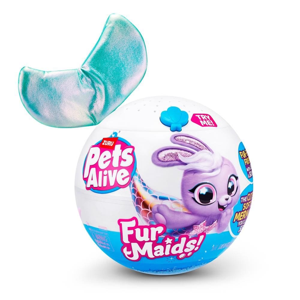 Pelúcia Pets Alive Furmaids - Verde