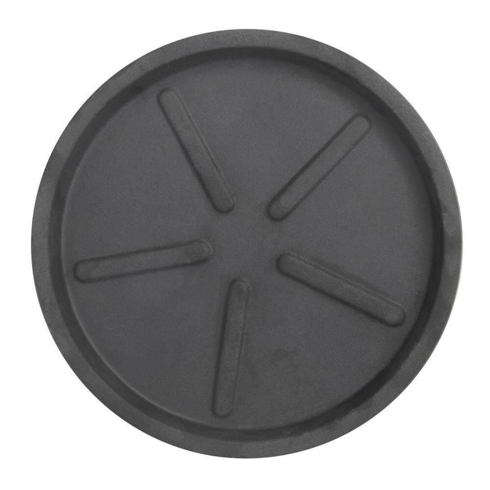 Base Redonda 40 X 3 Cm Cor 18 - Antique Preto