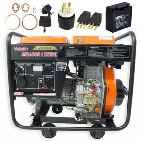 Gerador Vulcan à Diesel Partida Elétrica 6,0kva 418cc 47a 4t