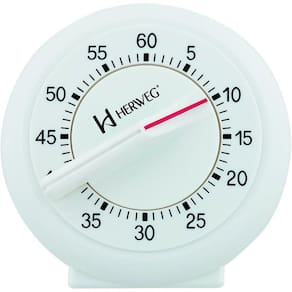 Timer Cronômetro Temporizador Com Alarme Forte De Corda 3203 Branco