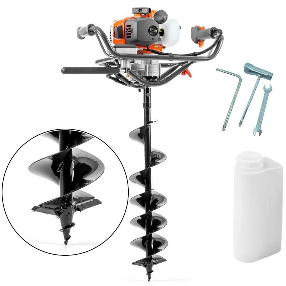 Perfurador De Solo Husqvarna 541ea 41,5cc 1,9hp Broca 200mm