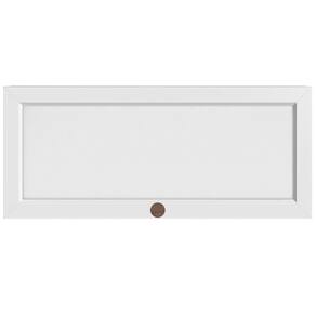 Armário Aéreo 1 Porta 80 Cm Unna Poliman Branco
