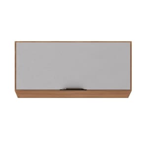 Armário Aéreo Firenze 70cm 1 Porta 94101 Demóbile Amendola Touch E Nude