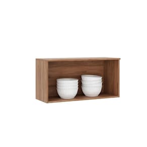 Armário Aéreo Milla 1 Porta Nog-cinza 80 Cm Carraro