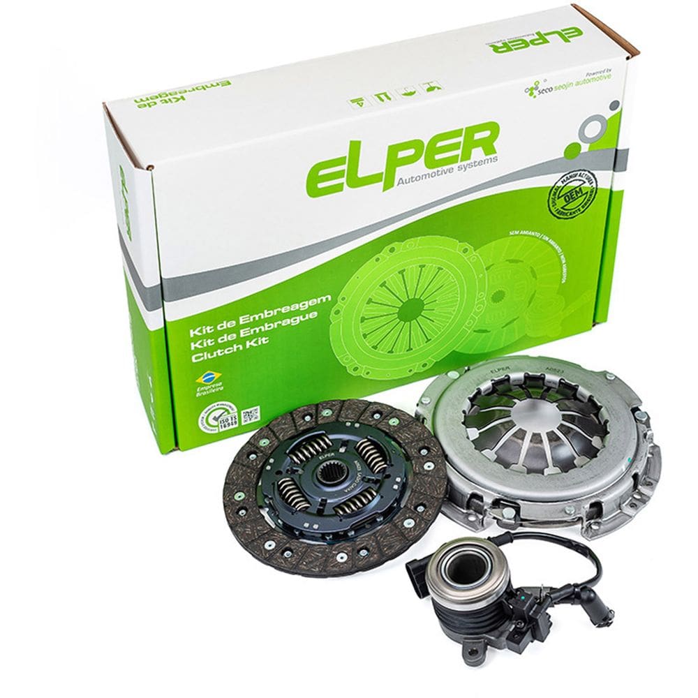 Kit De Embreagem Argo 1.3 8V 2017 A 2020 / Cronos 1.3 8V 2017 A 2020 / Uno 1.3 8V 2017 A 2019 - Elper 90374