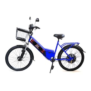 Bicicleta Elétrica - New Street 800w - Azul - Plug and Move