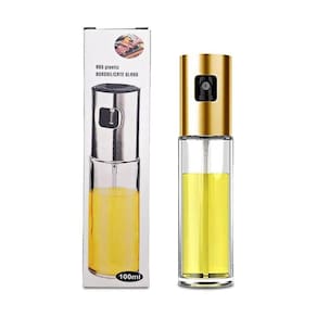Spray Dosador Azeite E Vinagre Vidro Dourado