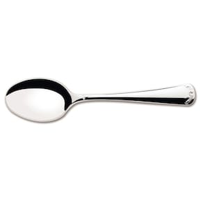 Colher Para Cha Tramontina Sevilha Em Aço Inox Acabamento Alto Brilho Com Detalhes Em Alto Relevo