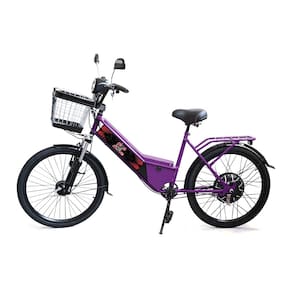 Bicicleta Elétrica - New Street 800w - Violeta - Plug and Move