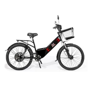 Bicicleta Elétrica - New Street Plus 800w - Preta - Plug and Move
