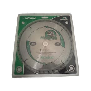 Serra Circular Widea Madeira 250Mm 10`` 40 Dentes Nicholson