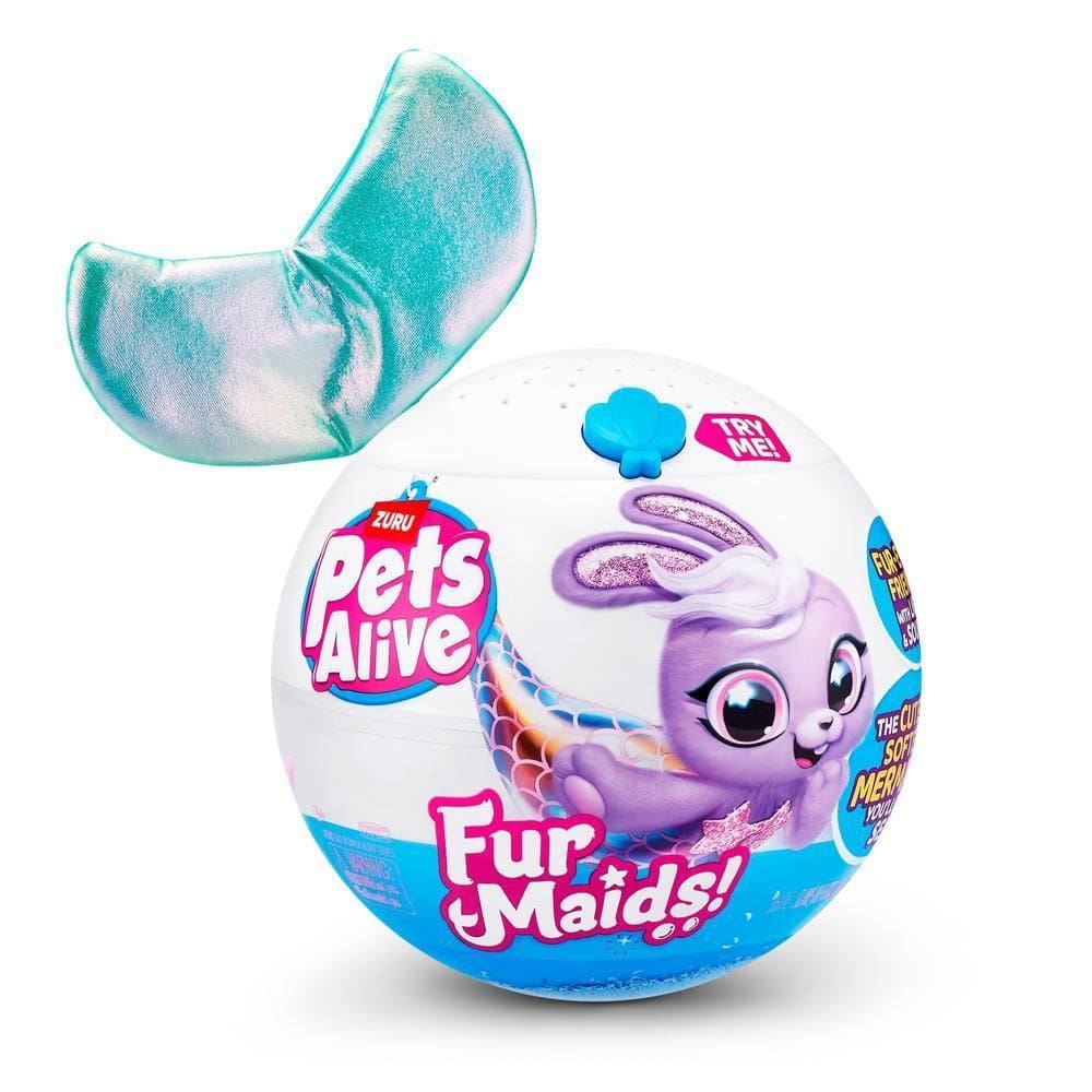 Pelúcia Pets Alive Furmaids - Verde