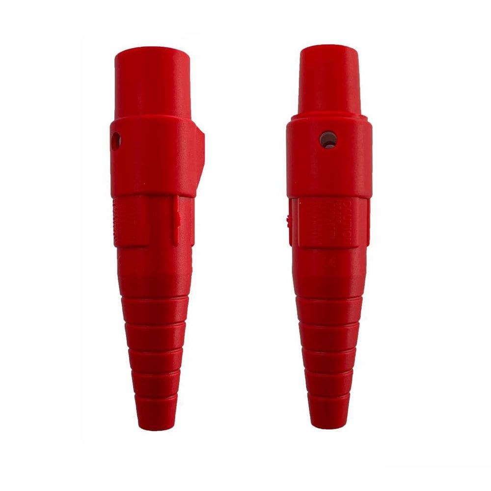 Par Camlock Vermelho Macho Linha + Femea Linha 200A