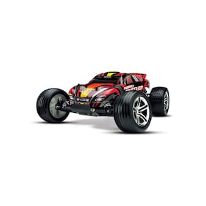 Automodelo Nitro Traxxas Rustler Rtr Red 50 Mph Escala 1/10