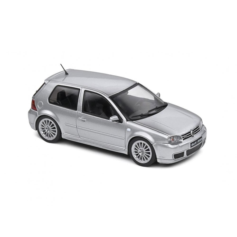 Miniatura Volkswagen Golf IV R32 2003 1:43 Solido Cinza