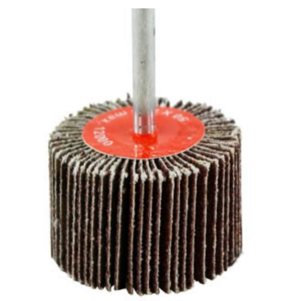 Roda de Lixa Com Haste 50mm x 25mm Grão 36