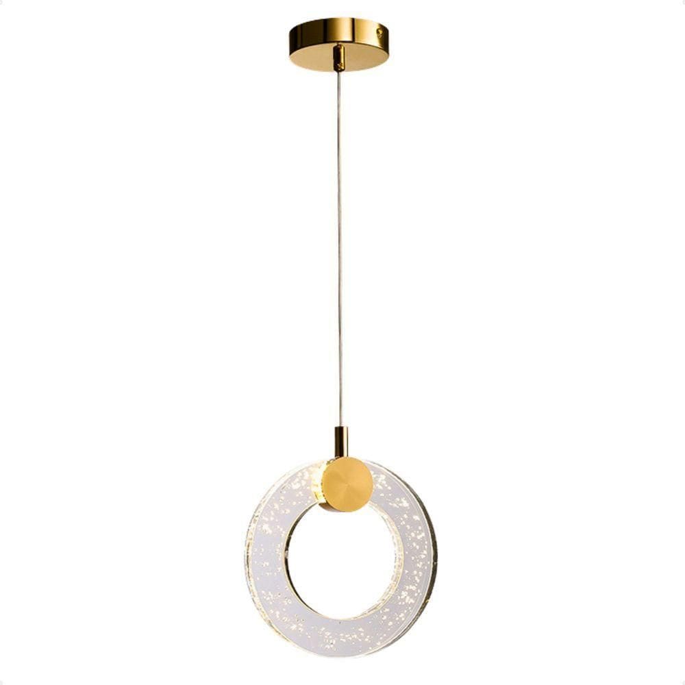 Pendente Led Moderno Taschibra Ravi Luz Quente 3000k Bivolt