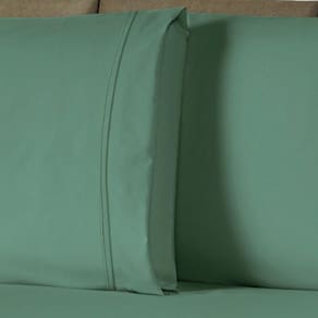 Jogo De Cama Lençol Queen Conforto Percal 300 Fios 3 Peças - Verde
