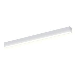 Luminária Sobrepor Taschibra Vetor Led Linear 20w Luz Quente 2700k Bivolt Branca
