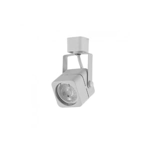 Spot Taschibra Classic Fenda Mr16 Quadrado Para Trilho Eletrificado Branco