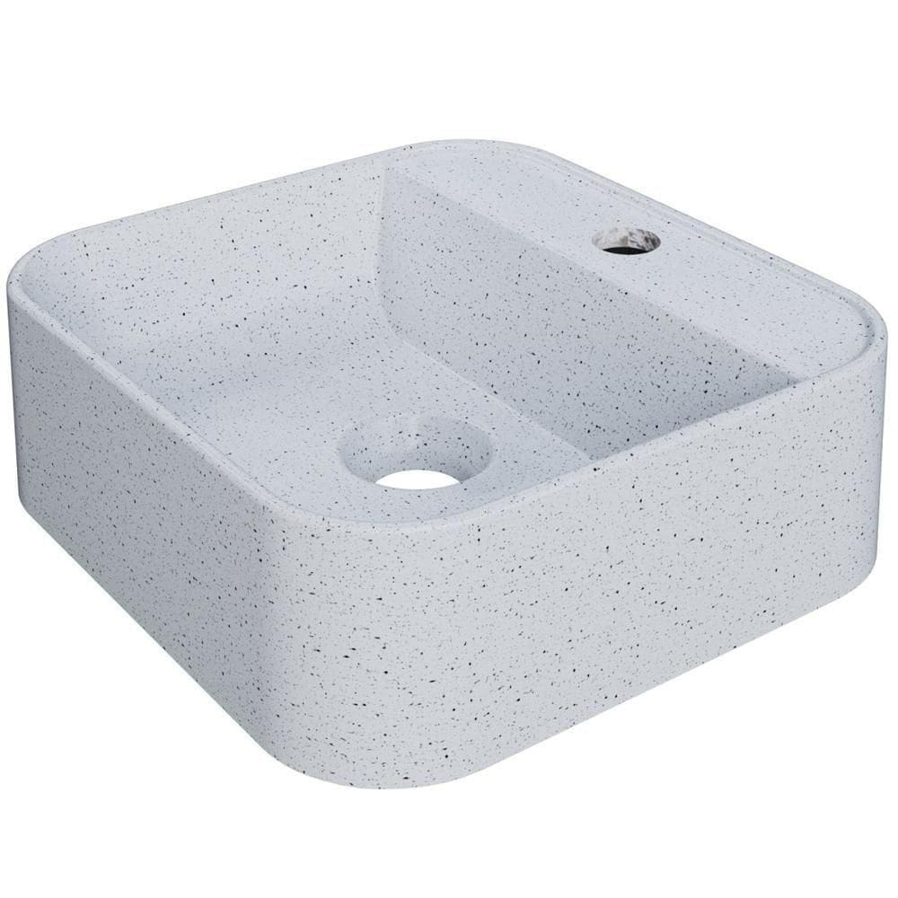 Cuba De Apoio Quadrada Lavabo C01 Qa31w Branco Granit - Lyam