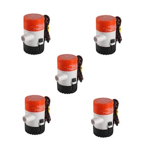 KIT 5 Bomba de Porão 12v SEAFLO 750 GPH 2.5A 01S Barco Lancha