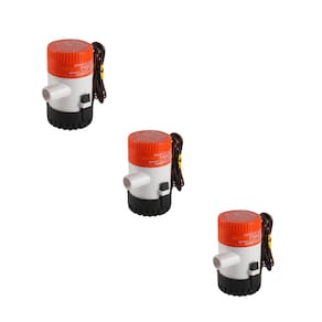KIT 3 Bomba de Porão 12v SEAFLO 750 GPH 2.5A 01S Barco Lancha