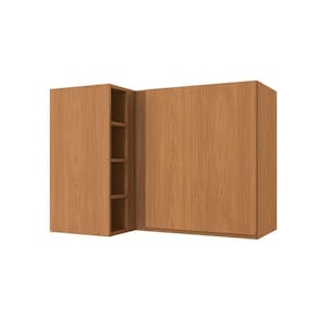 Armário Aéreo P/ Cozinha Canto Reto Ciela R647 C/ 1 Porta 98cm Canela - Kappesberg