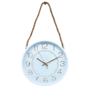 Relógio Parede Redondo Moderno Serrano Rose Gold White 30cm