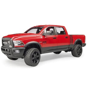 Miniatura Dodge Ram 2500 Power Wagon Escala 1:16 Vermelho