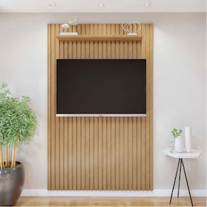 Painel Suspenso 138 Cm Vitória 100% Mdf Cinamomo