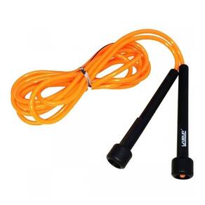 Corda De Pular Silicone Laranja Pilates Funcional Fitness Live Up