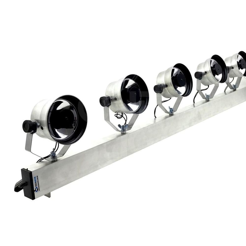 Vara Pim Bim De Led Com Dmx Polida 6 Refletores One Light