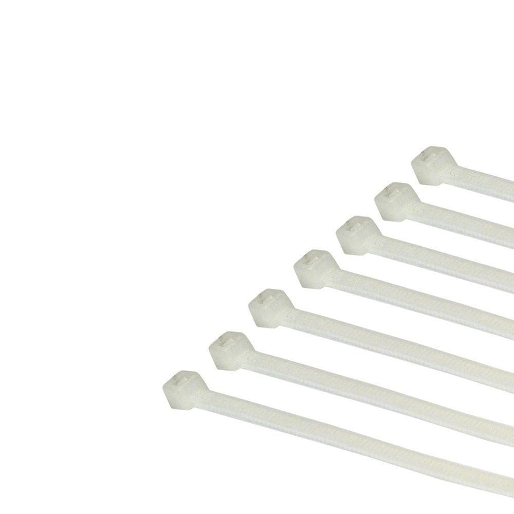 Abraçadeira Nylon 200x2,5 Branco C/100 Un T18l