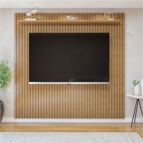 Painel Suspenso 227,6 Cm Vitória 100% Mdf Cinamomo
