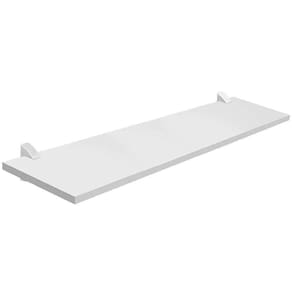 Prateleira Concept Branca C- Suporte 25 X 100cm - Prat-k
