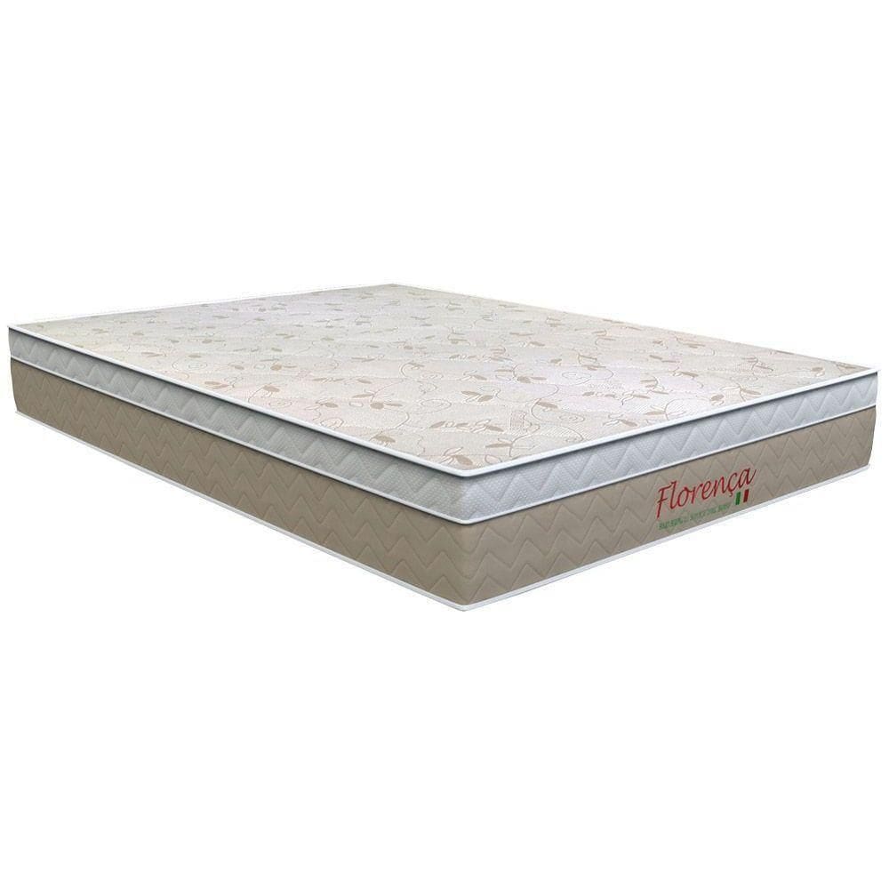 Colchão Casal Molas Bonnel Florença Euro Pillow (138x188x30) - Orthoflex