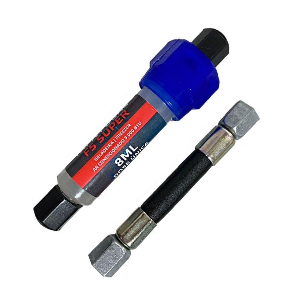 Tapa Fugas F5 Super 8ml Com Mangueira