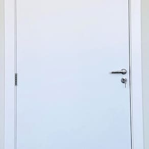 Kit Porta Pronta com Fechadura e Abertura Lado Direito 210 X 72cm Branco Alpes