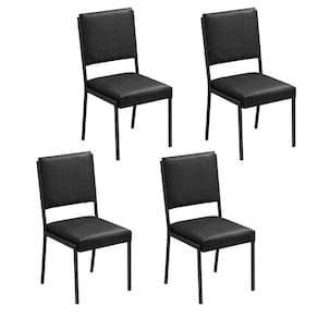 Conjunto 4 Cadeiras para Sala de Jantar Lisboa Preto