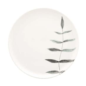 Prato Raso Em Cerâmica Flat Samambaia 26cm Oxford