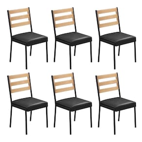 Cadeiras para Sala de Jantar 6 Unidades Londres Preto